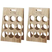 Emporium 48cm Dee 18 Bottles/Wine/Alcohol/Liquor Racks/Holder/Storage/Organiser
