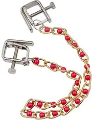 Sex Toy Adjustable Metal Nipple Clamps Non-Piercing Adjustable Metal Nipple Clamps On Nipple Rings Sex Nipple Rings