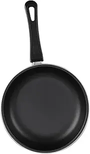 JISADER Skillet Omelet Pan Anti Scald Handle Cookware Multifunctional Nonstick Cast Iron Pan Griddle Pan for BBQ Outdoor Kitchen Picnic Camping, 20cm