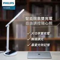 在飛比找森森購物網優惠-Philips 飛利浦 66250 品祺 LED全光譜讀寫檯