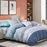 Fabric Fantastic Danya Queen Size Quilt/doona/duvet Cover Set