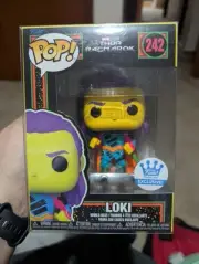 Loki Funko Pop Vinyl #242 Blacklight Exclusive Thor 3: Ragnarok In Protector
