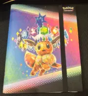 Pokemon Prismatic Evolutions Eevee Binder Collection Only Sideloader Binder 15X