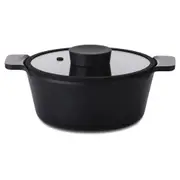 Neoflam Vulcan 20cm Casserole with glass lid Induction Black