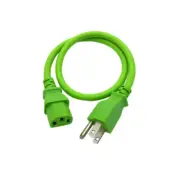 2' Green AC Cable for EPSON WORKFORCE PRINTER 315 600 610 615
