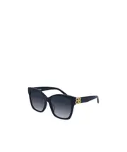 Balenciaga Eyewear Dynasty Square Frame Sunglasses 57 blue
