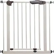 Shinsei International KISS Baby Steel Gate II, Ivory, Easy Installation, Automatic Opening/Closing, Auto Close, Open with One Hand, Double Lock, Front and Rear Opening, Tsuppari Type