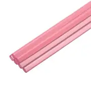 Mini Hot Glue Sticks for Glue Gun 8-inch x 0.28-inch Clear Pink 6Pcs