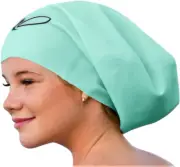 Long Hair Swim Cap | Swimming Caps Women Men | Extra Large XL Waterproof Silico