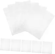 Angoily 10pcs Transparent Refill Inner Pages for Card Binders Pocket Sleeves for Trading Cards Storage