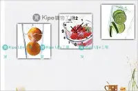 在飛比找Yahoo!奇摩拍賣優惠-KIPO-橫三聯式 日式風格 普普風 水果 餐廳布置 花店佈