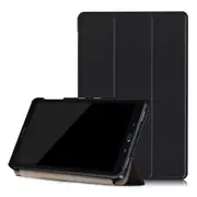 MCC For Samsung Galaxy Tab A/A6 10.1 S Pen Smart Leather Case Cover P585 [Black]