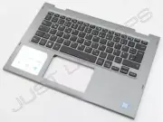 New Dell Inspiron 13 5000 5368 German Deutsch Keyboard Tastatur w/ Palmrest