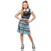 Monster High Girls Frankie Stein Costume Pink/Blue/Black 11-13 Years