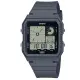 【CASIO 卡西歐】卡西歐時尚科技流線型雙顯數位錶-灰(LF-20W-8A2DF)