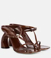 [Dries Van Noten] Dries Van Noten 95 leather sandals AU 6.5 brown