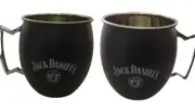 Two NEW in Box Jack Daniels Mule Steel 18 oz Cups