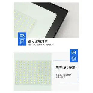 LED 投射燈 10W20W30W50W100W 全電壓 超輕薄 IP66 SMD 燈珠 廣域無死角