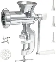 Lmyit Meat Grinder, Manual Alloy Meat Grinder Mincer, Heavy Duty Kitchen Tools for Home and Commercial Use, Food Processor Machine Kitchen Supplies