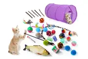 Qttie Lovely Pet Cat Kitten Toys(33pcs)