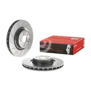 Brembo Prime Vented Brake Rotor - Single - 09.B744.51