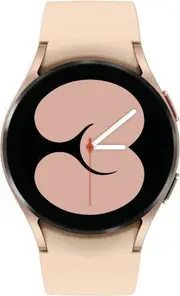 Samsung Galaxy Watch4 - 16GB - Bluetooth - 40mm - Gold - Aluminum - Pink - Sport Band - Fluoroelastomer - Refurbished (Excellent Condition)