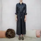 NANUSHKA Taurus Vegan Leather Collared Button-Down Midi Dress S NWT
