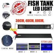 30-60cm Aquarium Light Lighting Full Spectrum Aqua Plant Fish Tank LED Lamp AU