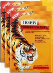 Tiger Balm Pain Relief Plaster Patches Capsicum 7x10cm - 8 to 15 Packets Choose