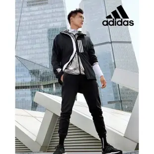 2019 一月 ADIDAS M WND FL JACKET 防風外套 風衣 黑白 彭于晏 代言 DZ0052