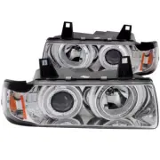 ANZO 121326 Headlight Assembly Headlight Set FITS 1992 1998 bmw 3 series e36 pro (for: BMW)