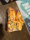 NWT CROCS Youth Sz J5 (Women 7)Honey Nut Cheerios Special Edition Classic Clogs