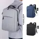 【Amoscova】男包 商務電腦背包 雙肩包 戶外旅行後背包 USB充電包 防潑水包包(2611)