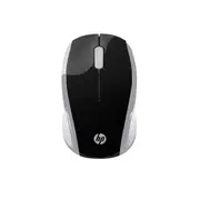 HP 2HU84AA Wireless 200 Black/Silver, Contoured comfort Mouse