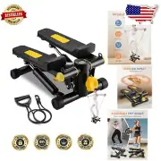 Versatile Mini Stair Stepper for All Fitness Levels: Includes Resistance Bands