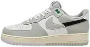 [Nike] AIR Force 1 LV8 (GS), Lt. Silver/Black/White, 6.5Y US (DZ2660 001)