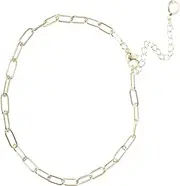 OATIPHO Anklet Foot Chain Paperclip Ankle Bracelet for Women Fashion Decorative Foot Chain Anklet Jewellery Girl Anklet Jewelry