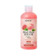 Removal Rub Mud Treasure Scrub, Men's And Women's Whole Body Exfoliating Dead Skin Scrub Bath Mud Scrub, Body Wash 300ml B