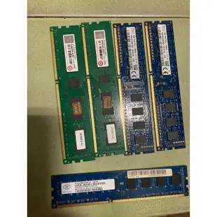 沒終保記憶體 ddr3 4G 1333 1600金士頓 創見 威剛 三星 等等 雜牌DDR3-4G