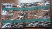 4 Pack Camo Heavy Duty X-Large Storage Totes Carrying Handles & Backpack Straps