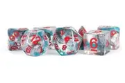 Unicorn Resin Polyhedral Dice Set (Battle Wounds)