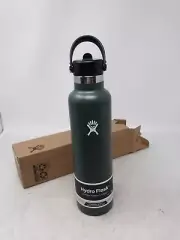 Hydro Flask 24 oz Standard Mouth Bottle with Flex Straw Cap - FIR