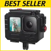 263FT Waterproof Aluminum Case for GoPro Hero 9-13 - Ultimate Diving Protection