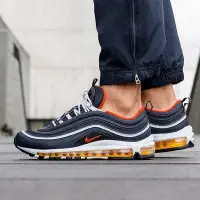 在飛比找Yahoo!奇摩拍賣優惠-【正品】Nike Air Max 97  海軍藍 藍橘 子彈