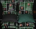 All Weather MARSHALL THUNDERING HERD Cornhole Bean Bags Resin Fill Waterproof