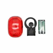 Bicycle Tail Rear Light Safety Warning 3 LED Lamp Back Night Red Super Bright