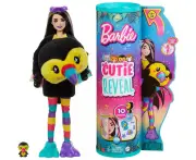 Barbie Cutie Reveal Jungle Series Toucan Doll