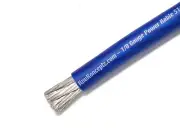 KnuKonceptz Kolossus OFC Power Ground Wire TRUE 8 Gauge AWG Cable Blue 5'