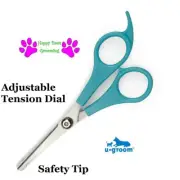 Pro Pet Grooming 6" SAFETY BALL TIP STRAIGHT SHEAR Scissor Dog Cat Blunt End