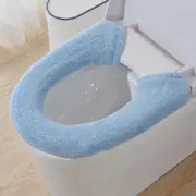 Winter Warm Toilet Seat Cover Elastic Bathroom Closestool Toilet Seat Cover Pad Mat